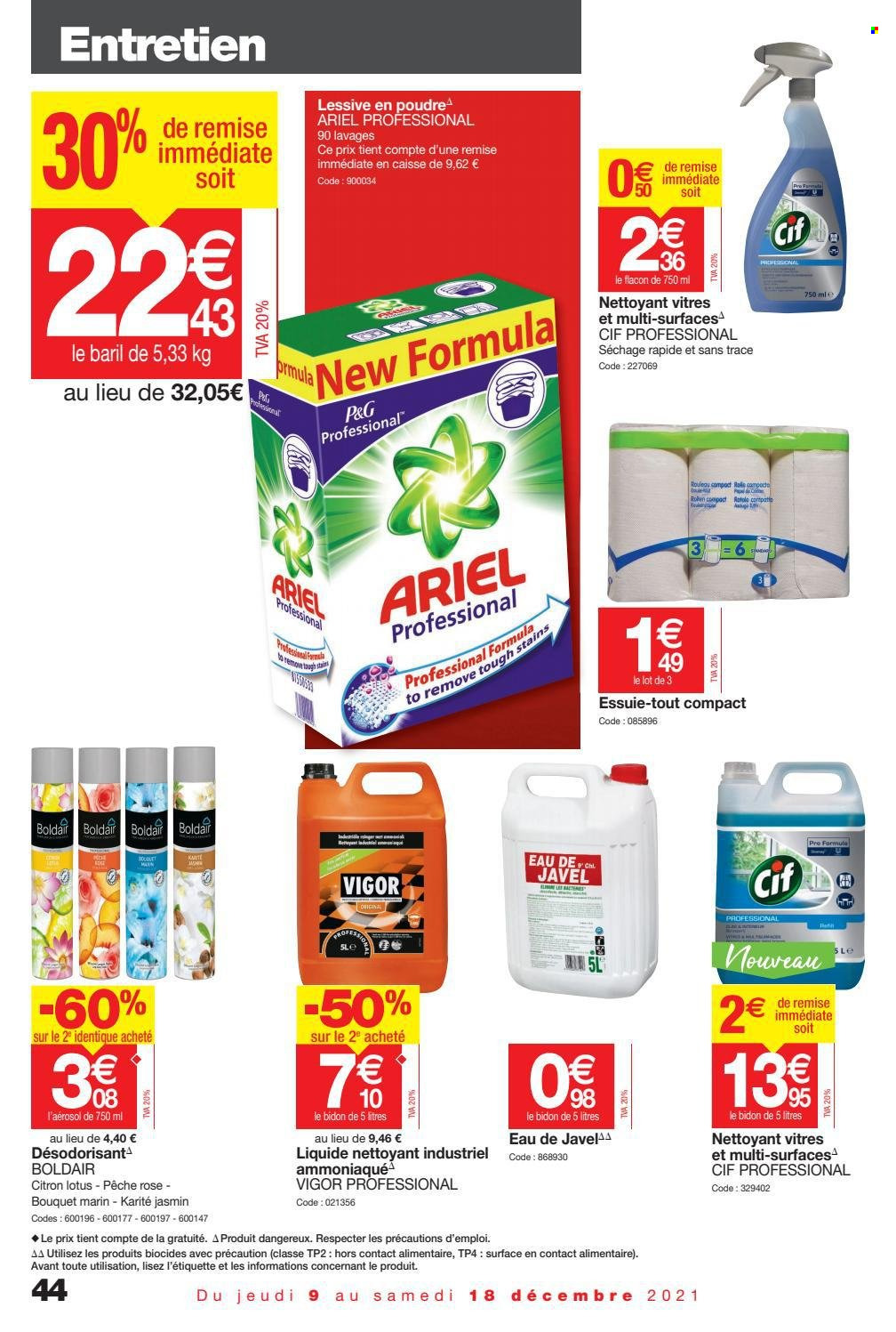 Catalogue Promocash - 09/12/2021 - 18/12/2021. Page 44