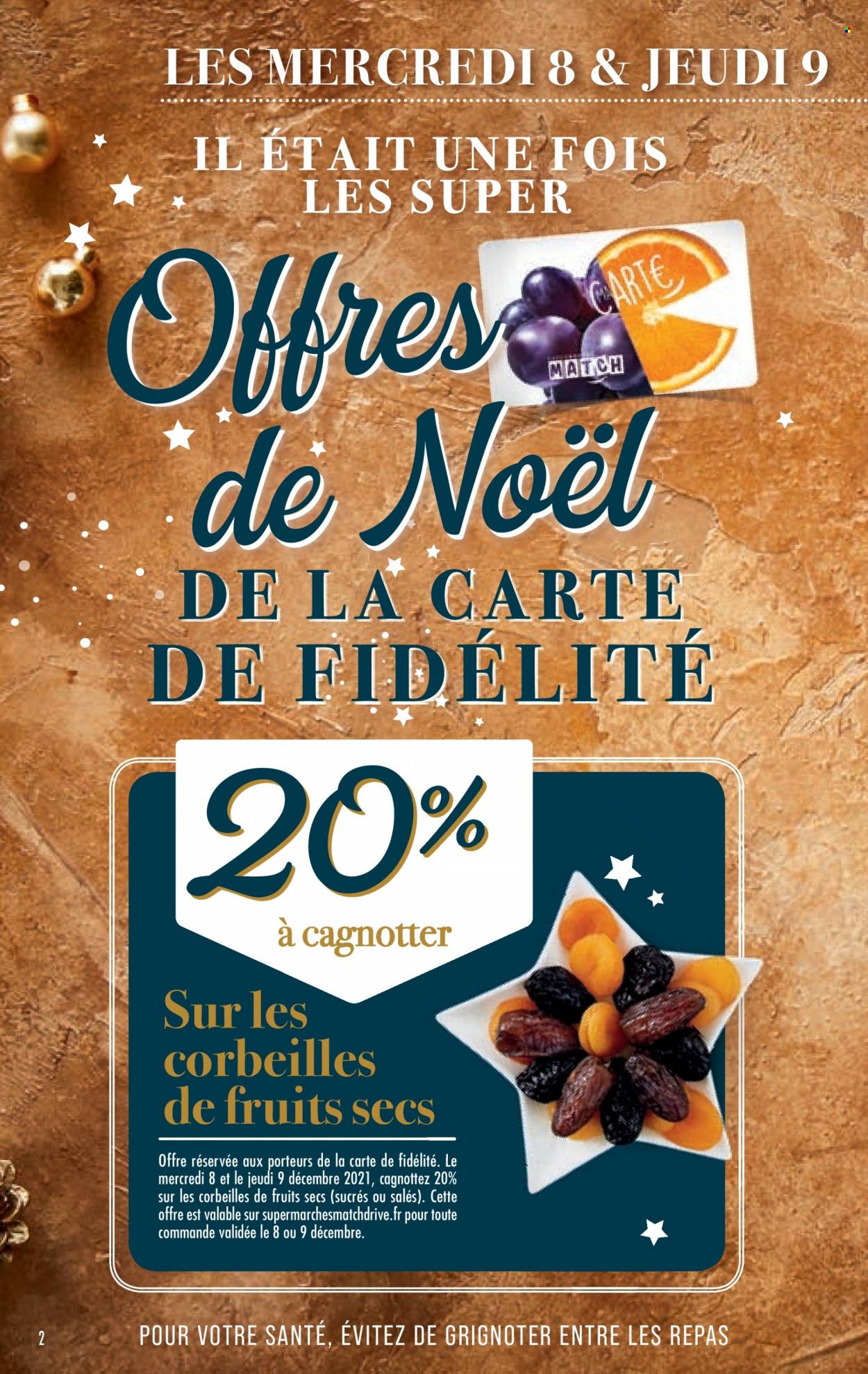 Catalogue Supermarché Match - 07/12/2021 - 12/12/2021. Page 2
