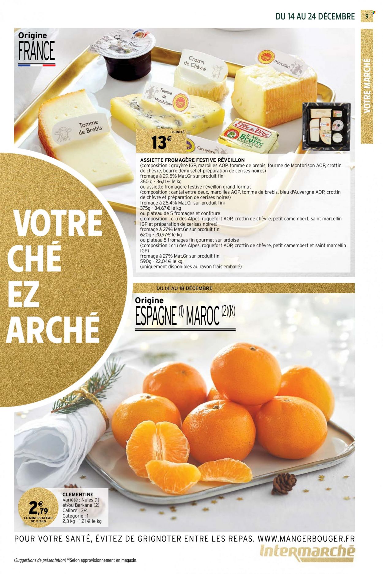 Catalogue Intermarché Super - 14/12/2021 - 24/12/2021. Page 9