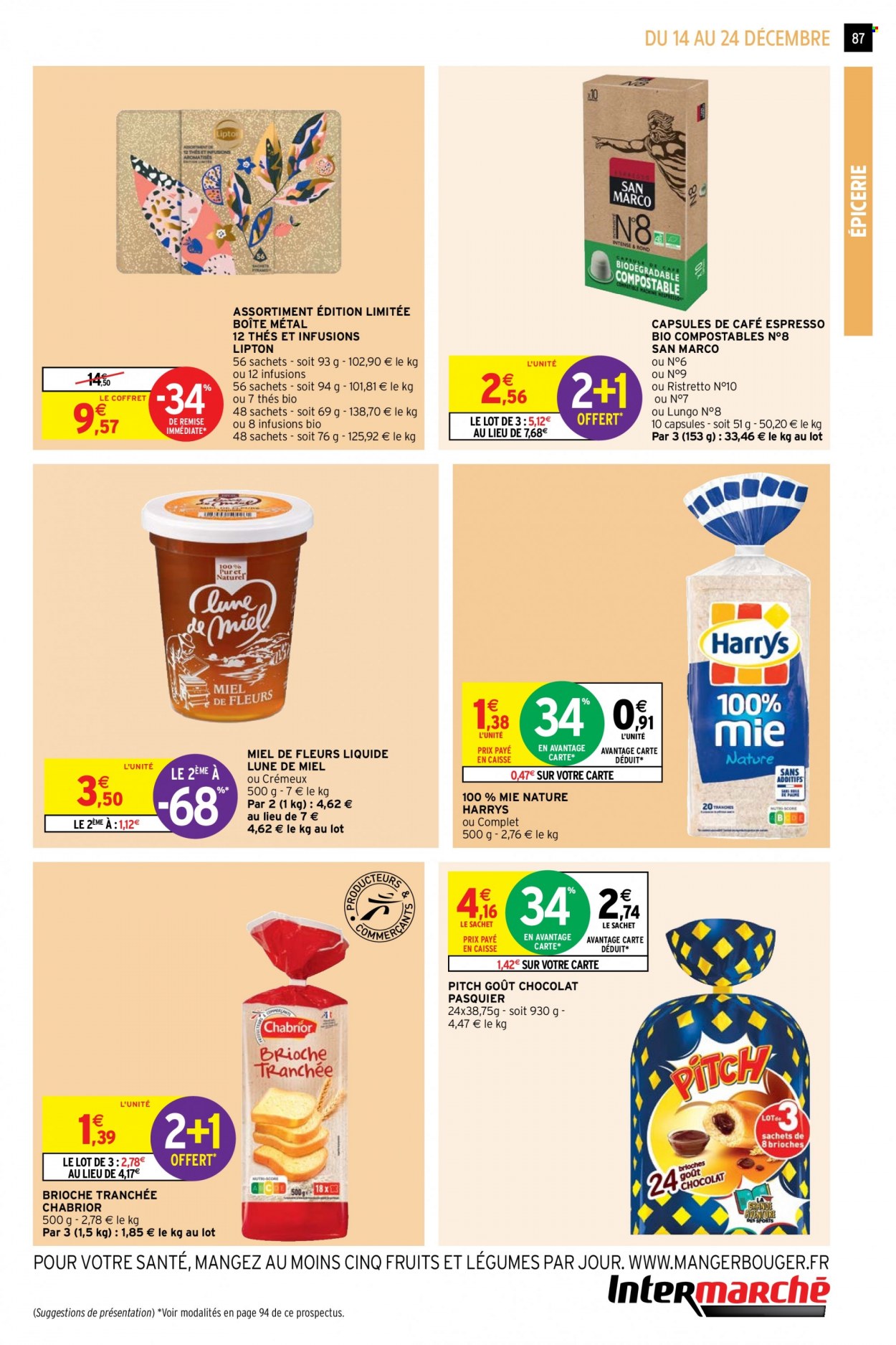 Catalogue Intermarché Super - 14/12/2021 - 24/12/2021. Page 87