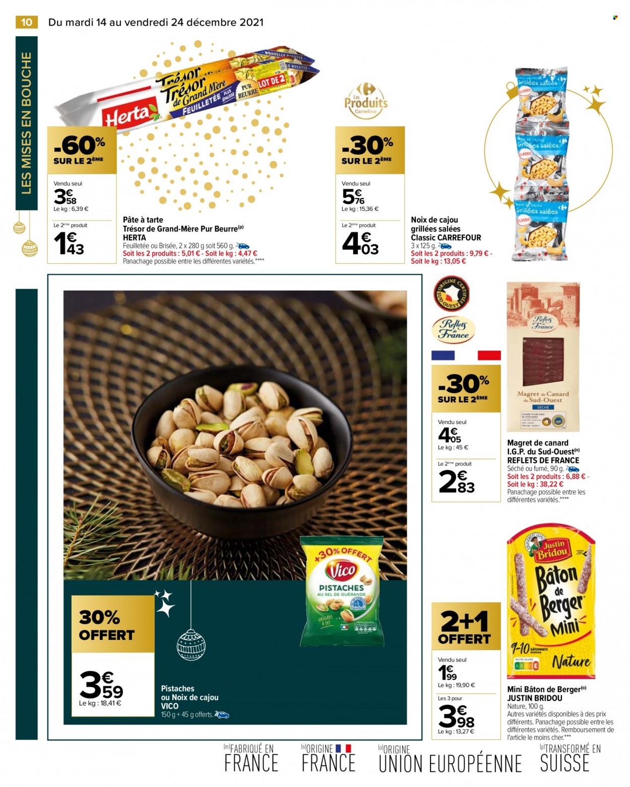 Catalogue Carrefour Hypermarchés - 14/12/2021 - 24/12/2021. Page 10