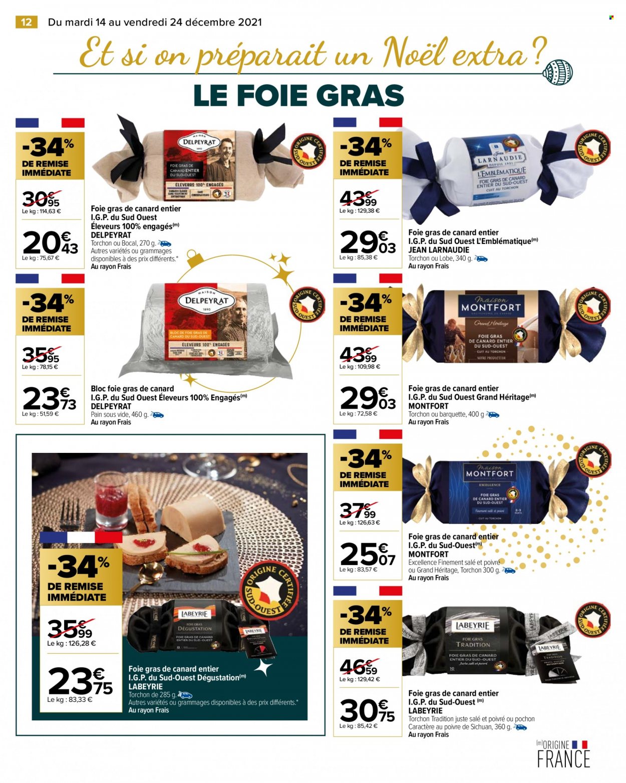 Catalogue Carrefour Hypermarchés - 14/12/2021 - 24/12/2021. Page 12