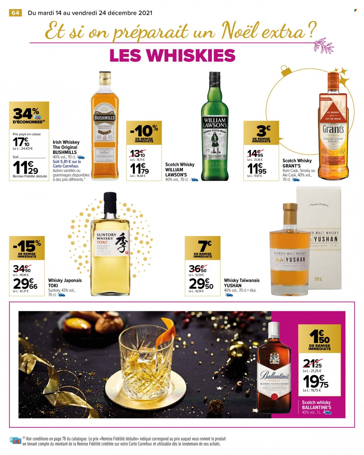 Catalogue Carrefour Hypermarchés - 14/12/2021 - 24/12/2021. Page 64