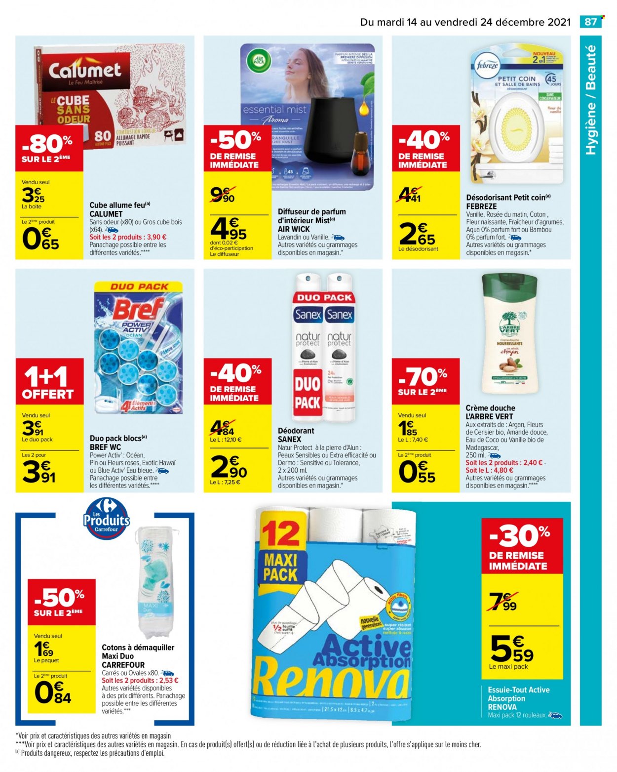 Catalogue Carrefour Hypermarchés - 14/12/2021 - 24/12/2021. Page 87
