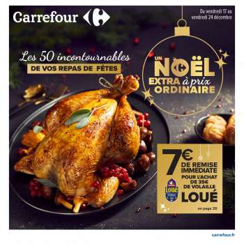 Catalogue Carrefour Hypermarchés - 17/12/2021 - 24/12/2021.