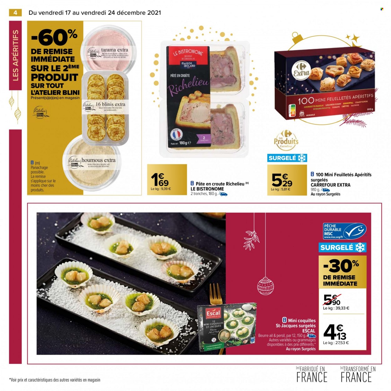 Catalogue Carrefour Hypermarchés - 17/12/2021 - 24/12/2021. Page 4
