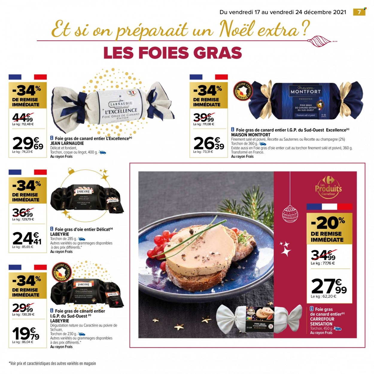 Catalogue Carrefour Hypermarchés - 17/12/2021 - 24/12/2021. Page 7