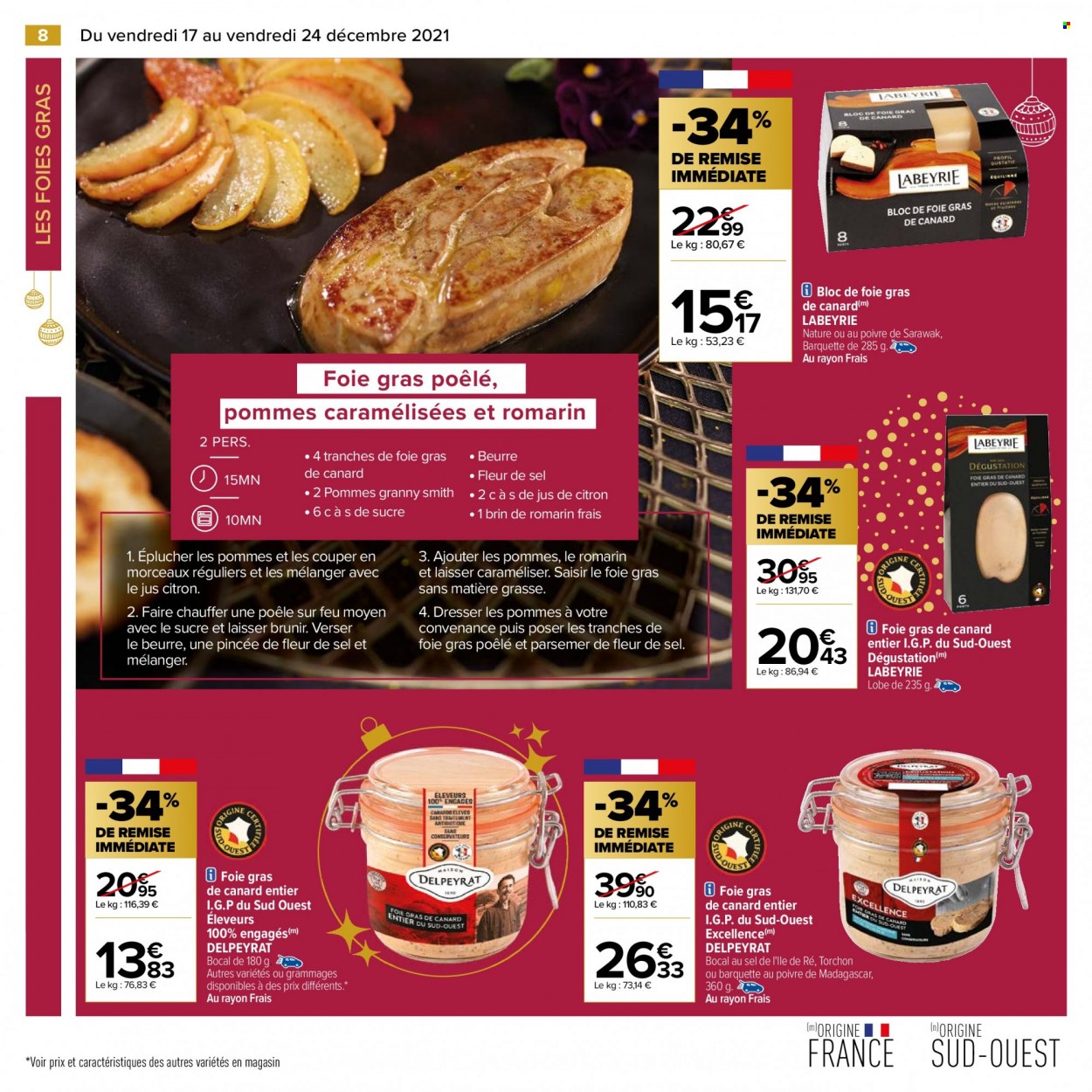 Catalogue Carrefour Hypermarchés - 17/12/2021 - 24/12/2021. Page 8