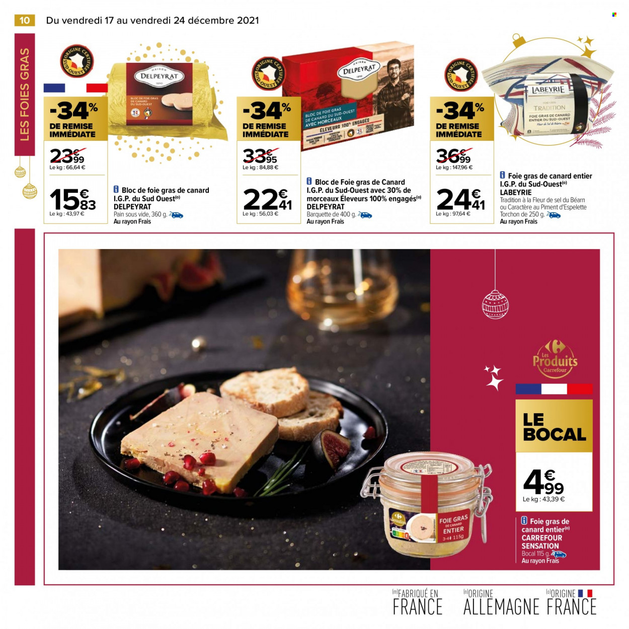Catalogue Carrefour Hypermarchés - 17/12/2021 - 24/12/2021. Page 10