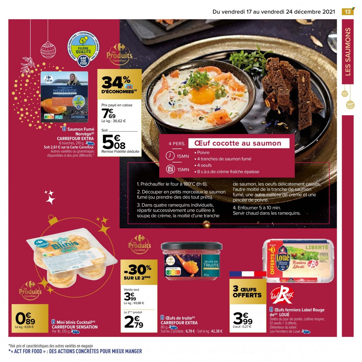 Catalogue Carrefour Hypermarchés - 17/12/2021 - 24/12/2021. Page 13