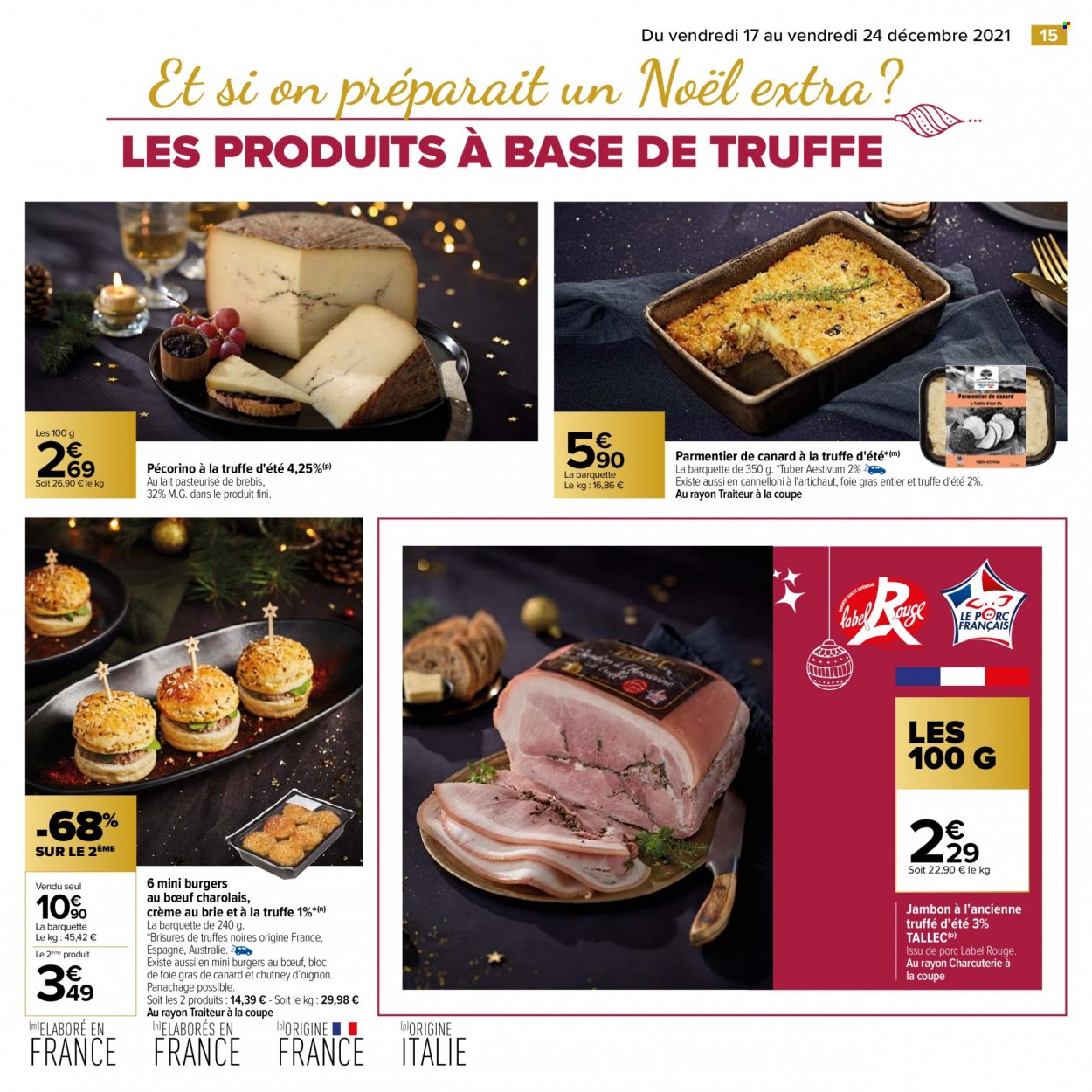 Catalogue Carrefour Hypermarchés - 17/12/2021 - 24/12/2021. Page 15