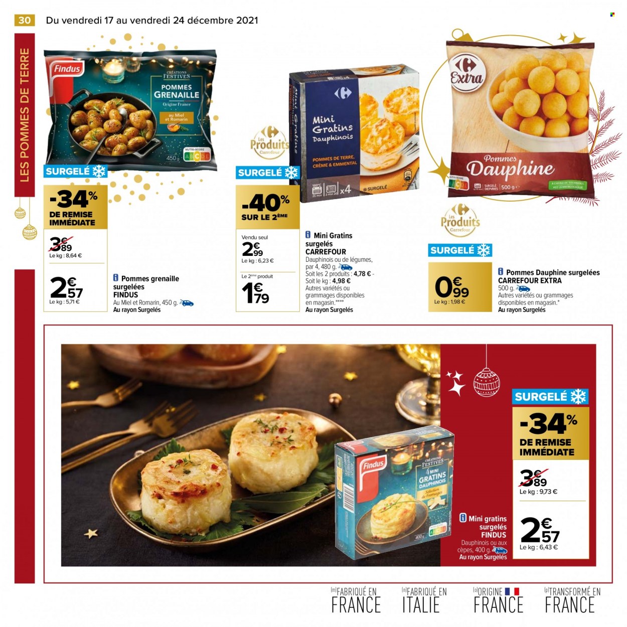 Catalogue Carrefour Hypermarchés - 17/12/2021 - 24/12/2021. Page 30