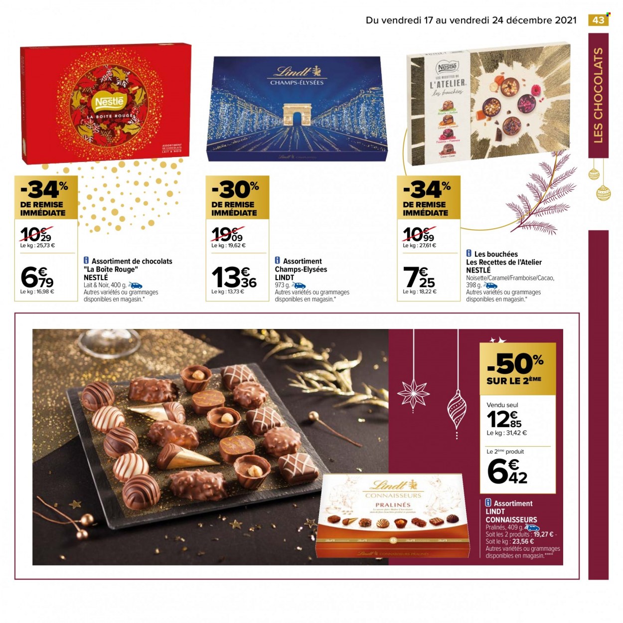 Catalogue Carrefour Hypermarchés - 17/12/2021 - 24/12/2021. Page 43