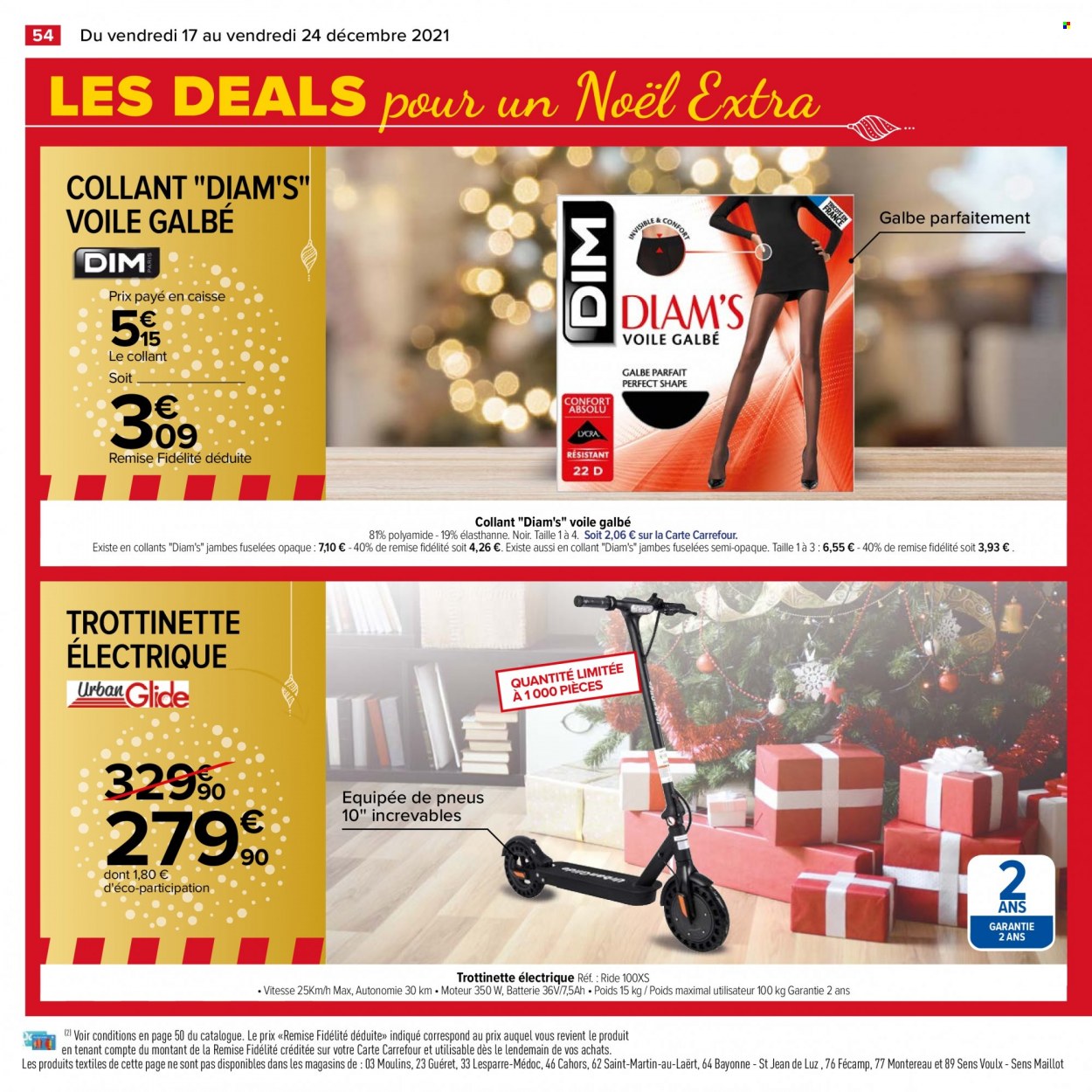 Catalogue Carrefour Hypermarchés - 17/12/2021 - 24/12/2021. Page 54