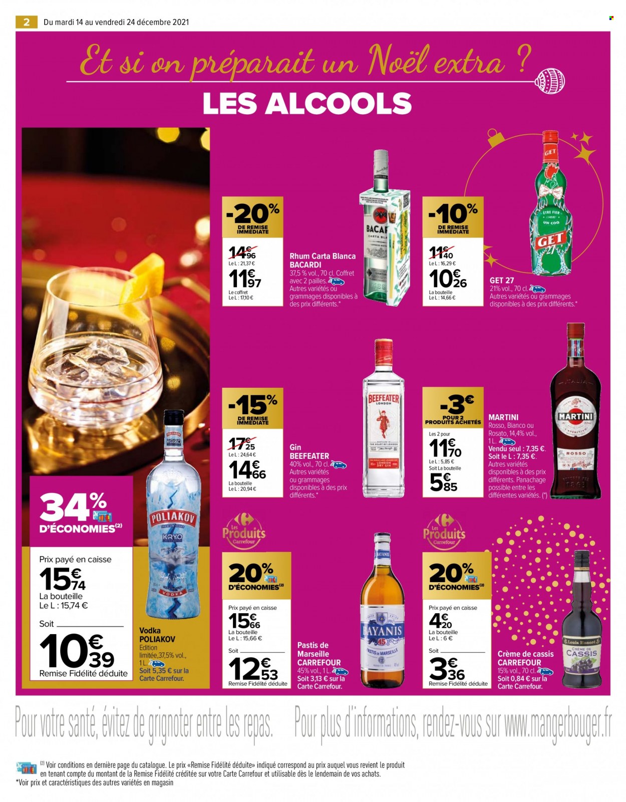 Catalogue CARREFOUR MARKET • Un Noël Extra à prix Ordinaire • Du mardi 14 décembre 2021 - page 2