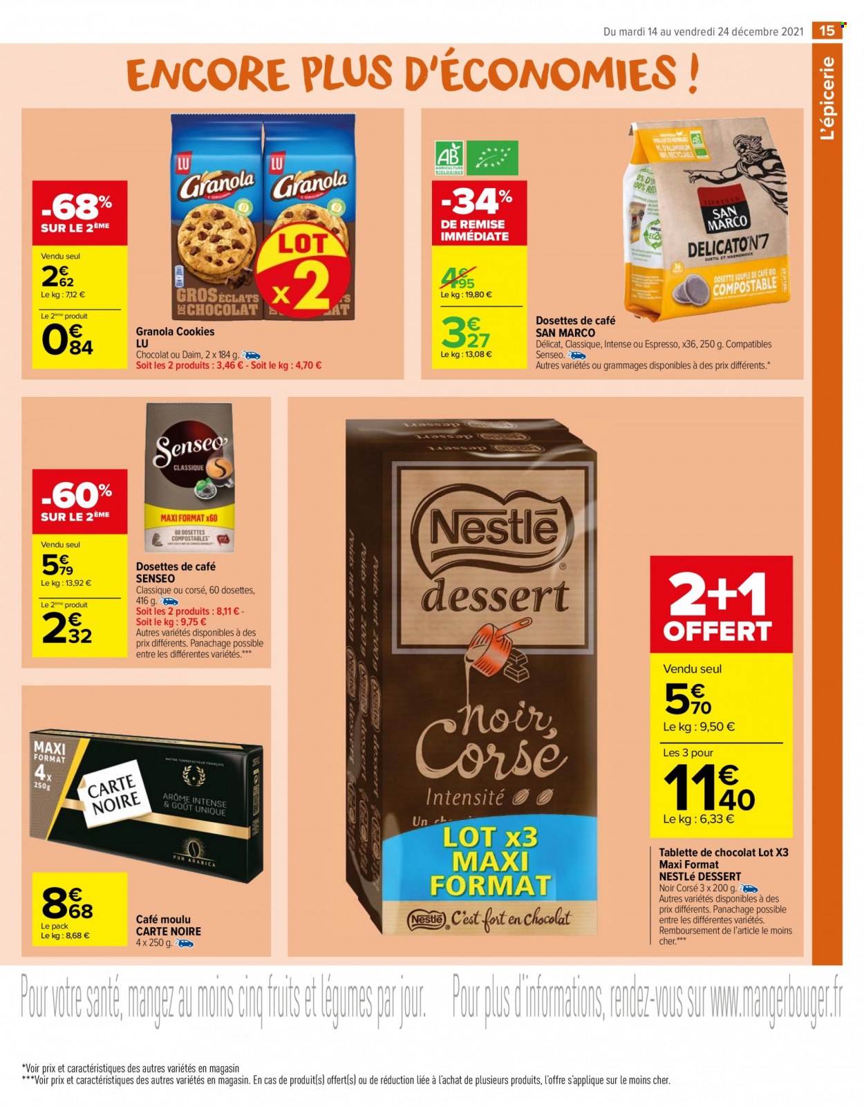 Catalogue Carrefour Market - 14/12/2021 - 24/12/2021. Page 15