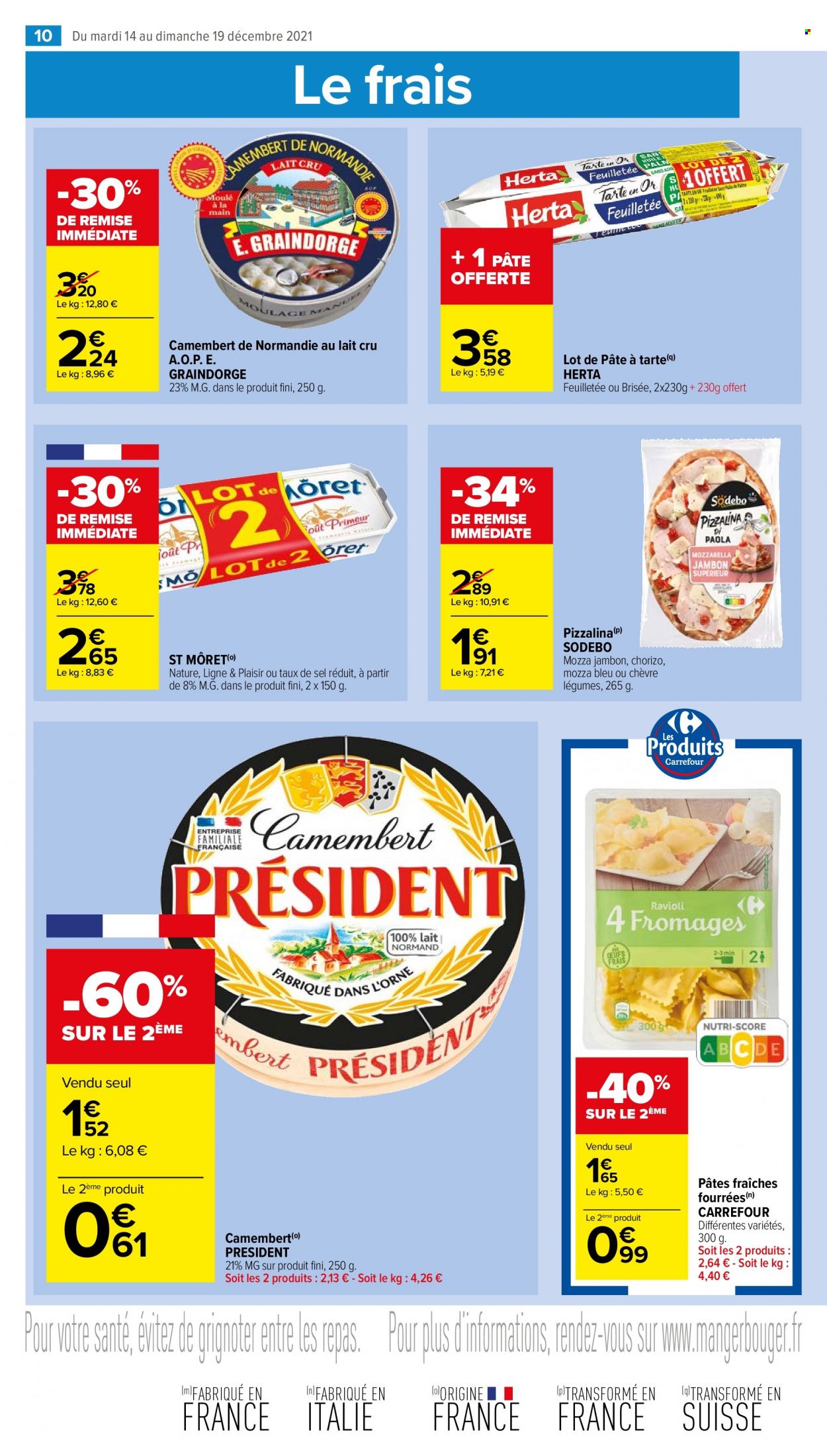 Catalogue Carrefour Market - 14/12/2021 - 19/12/2021. Page 10