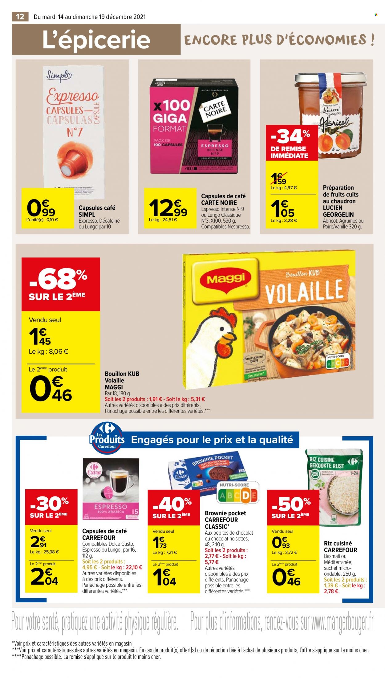 Catalogue Carrefour Market - 14/12/2021 - 19/12/2021. Page 12