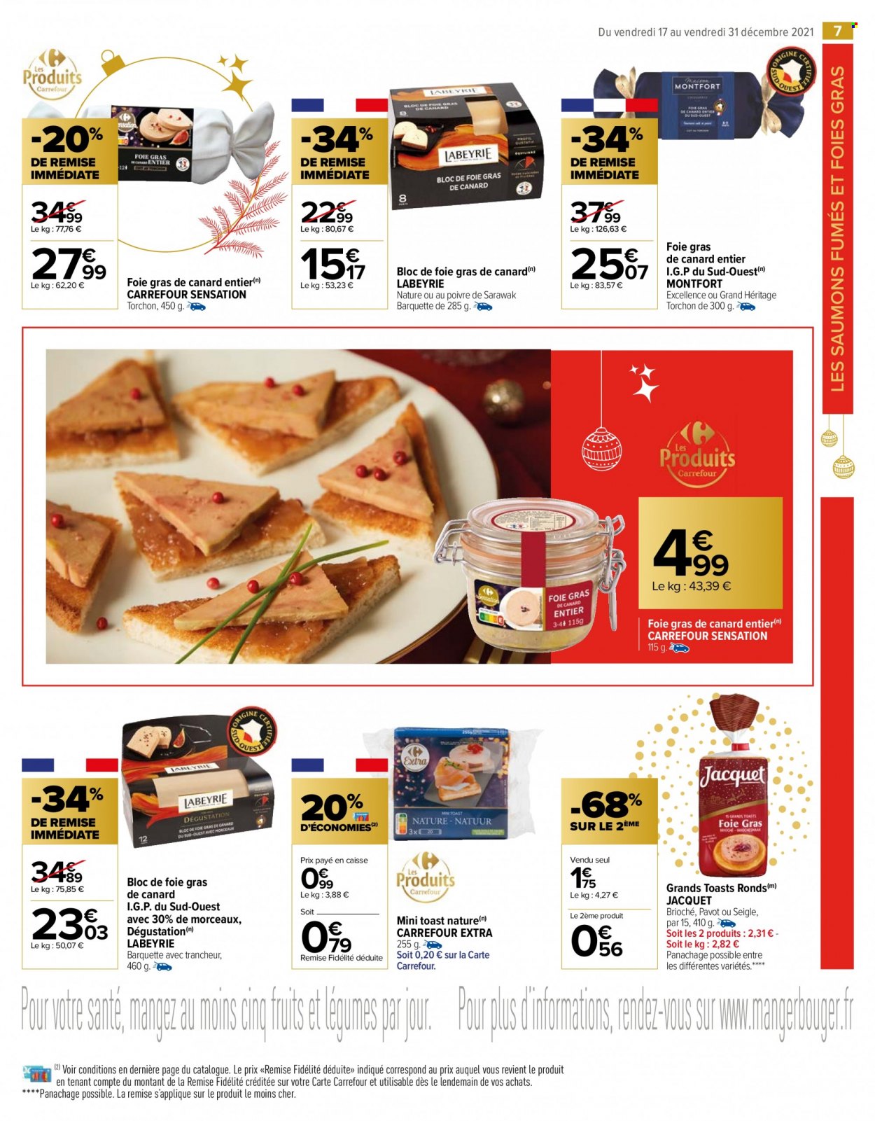 Catalogue Carrefour Market - 17/12/2021 - 31/12/2021. Page 7