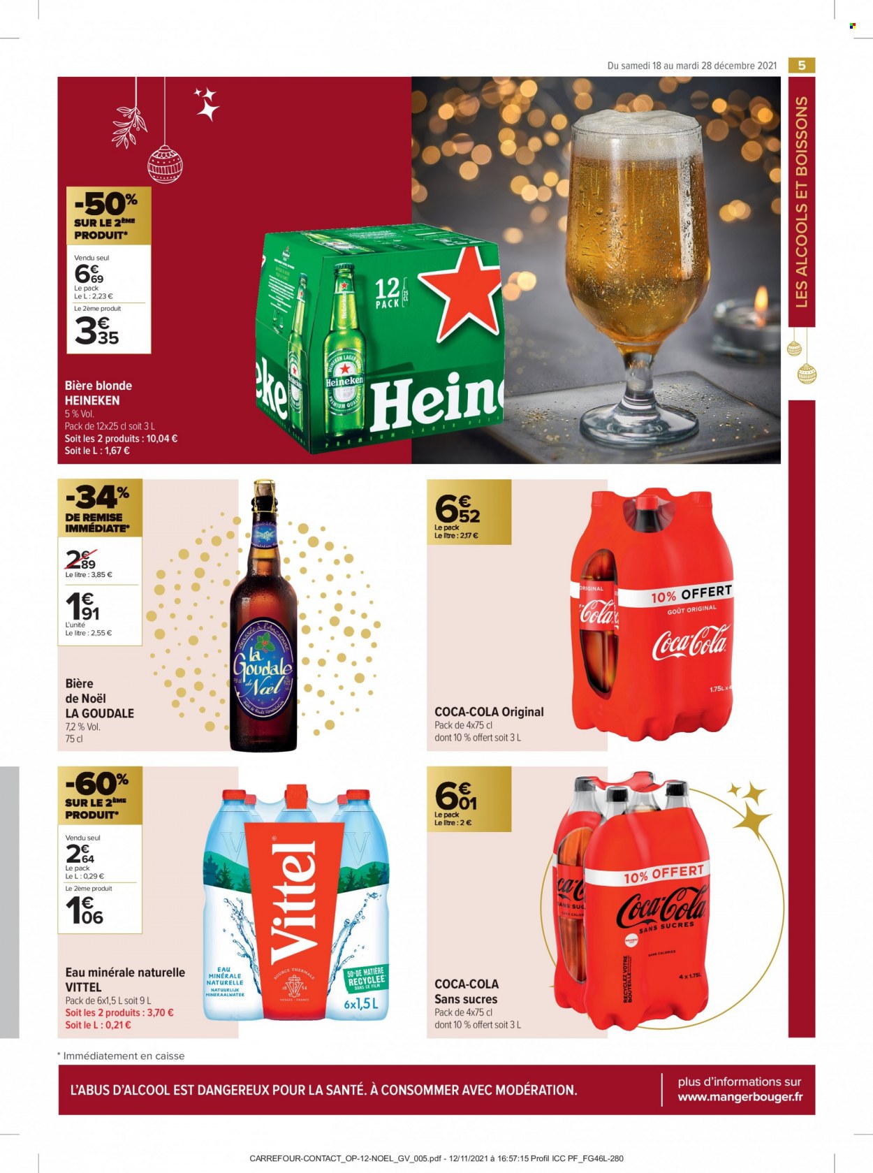 Catalogue Carrefour Contact - 18/12/2021 - 28/12/2021. Page 5