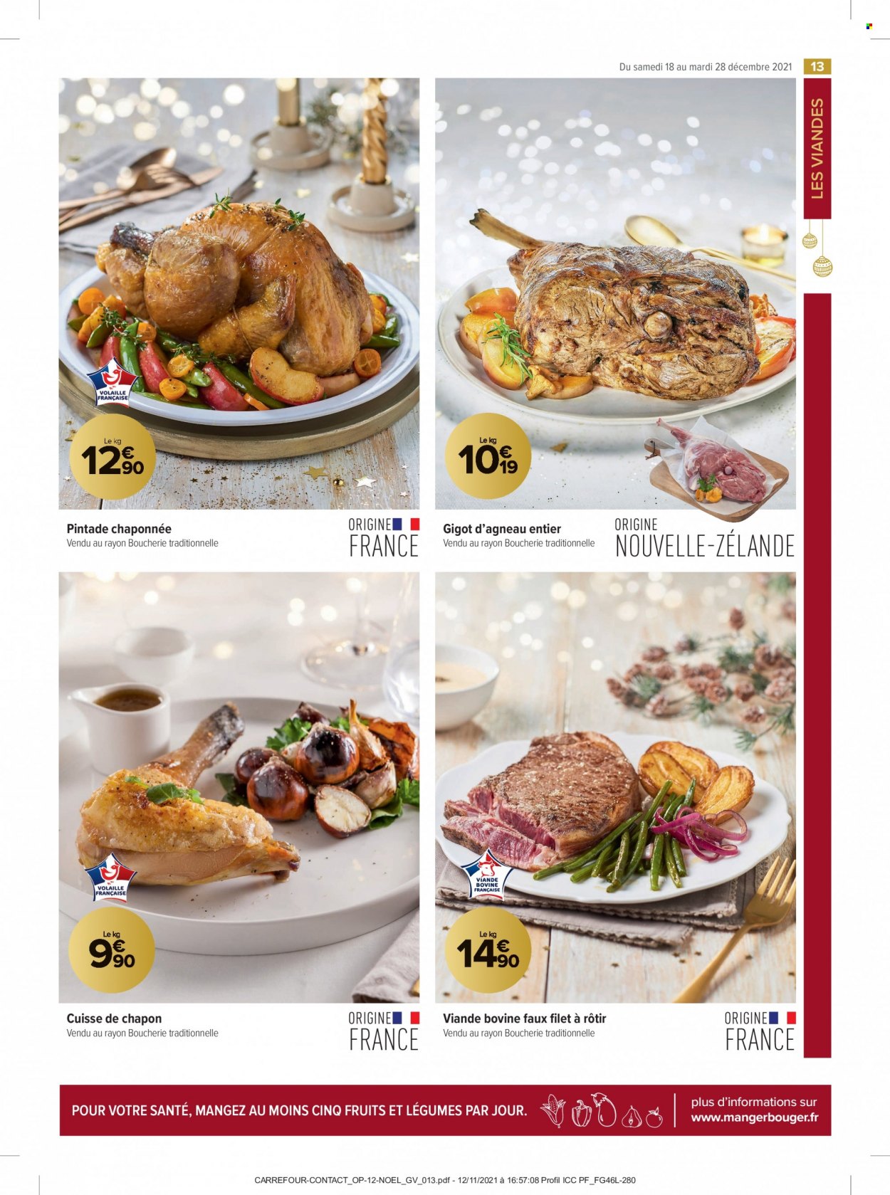Catalogue Carrefour Contact - 18/12/2021 - 28/12/2021. Page 13