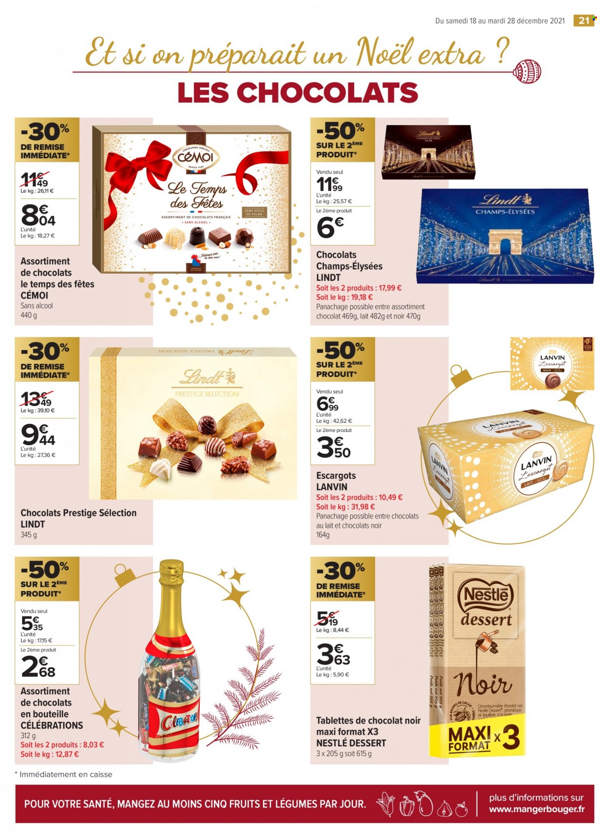 Catalogue Carrefour Contact - 18/12/2021 - 28/12/2021. Page 21