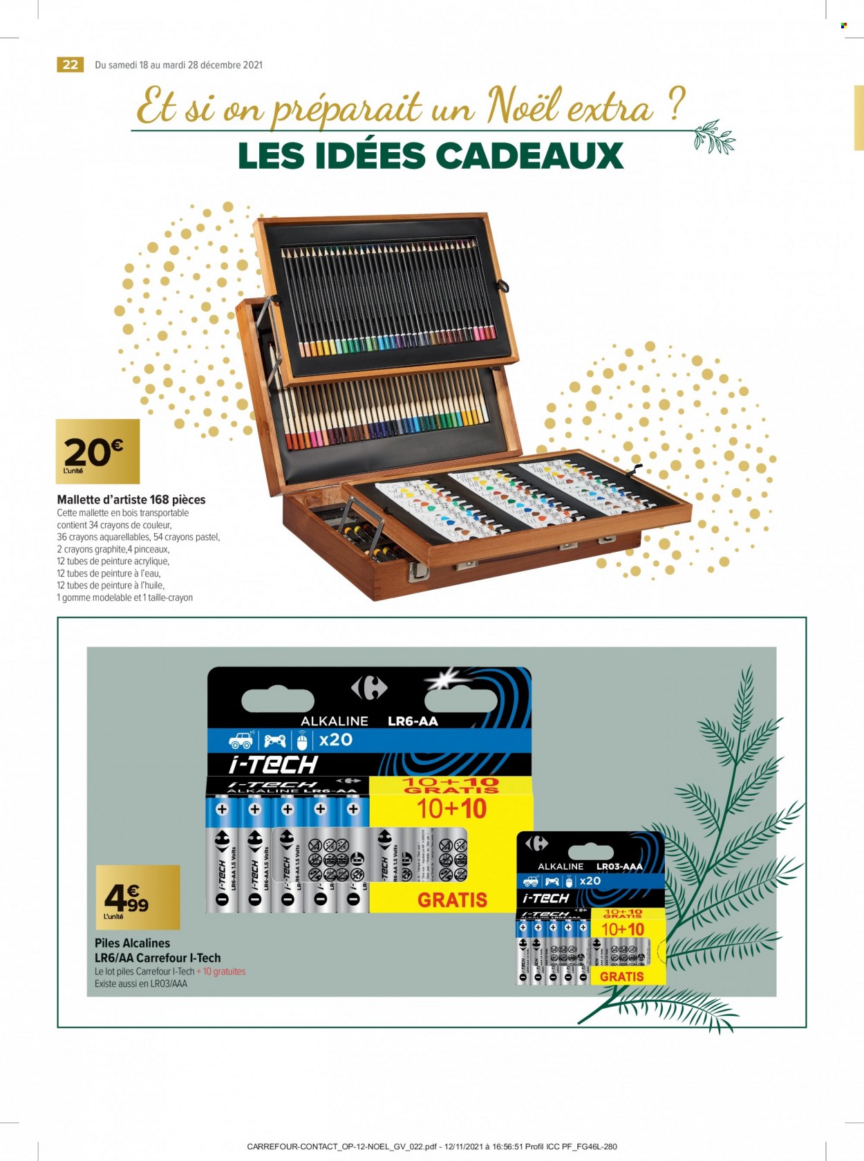 Catalogue Carrefour Contact - 18/12/2021 - 28/12/2021. Page 22