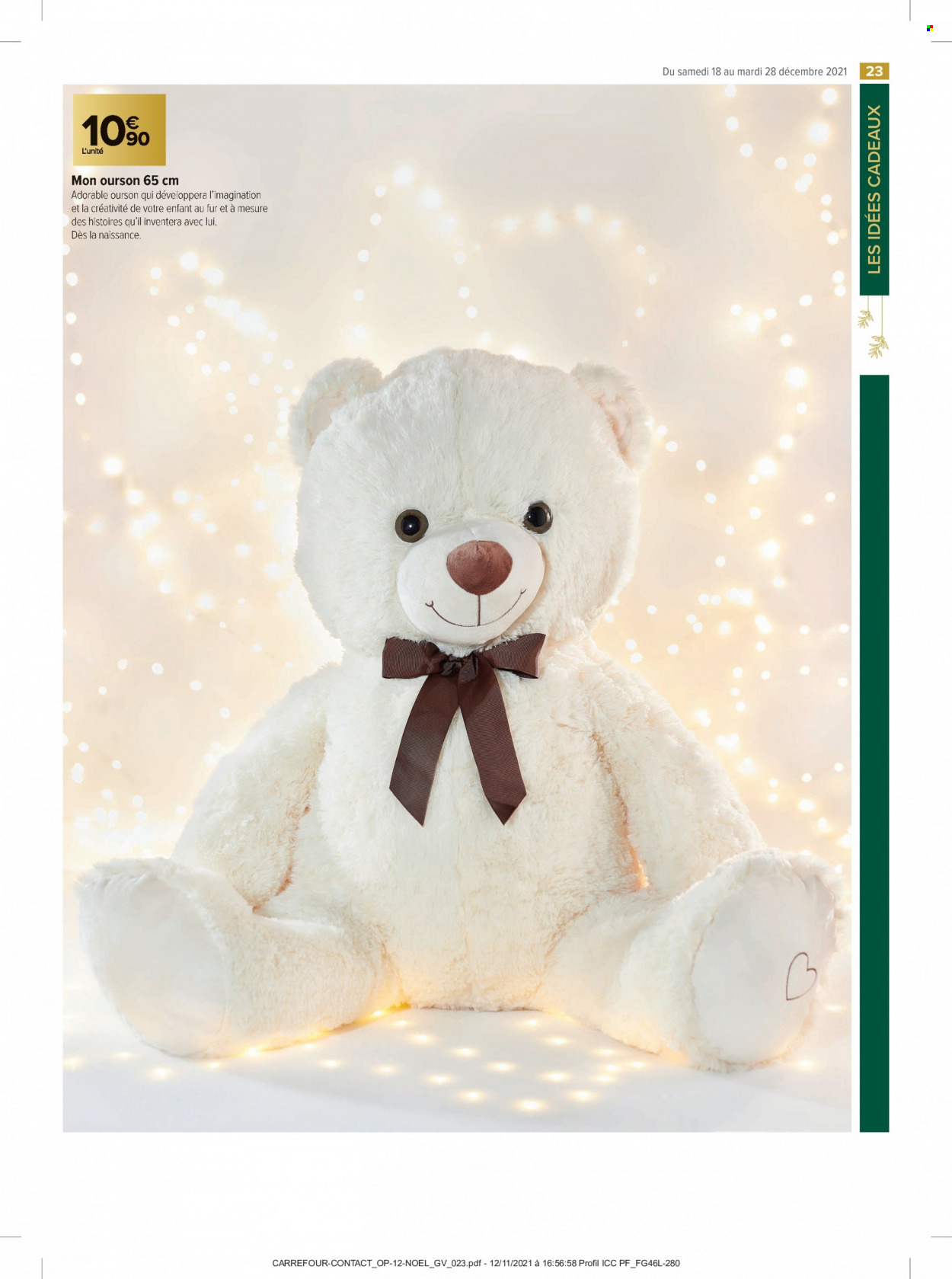 Catalogue Carrefour Contact - 18/12/2021 - 28/12/2021. Page 23