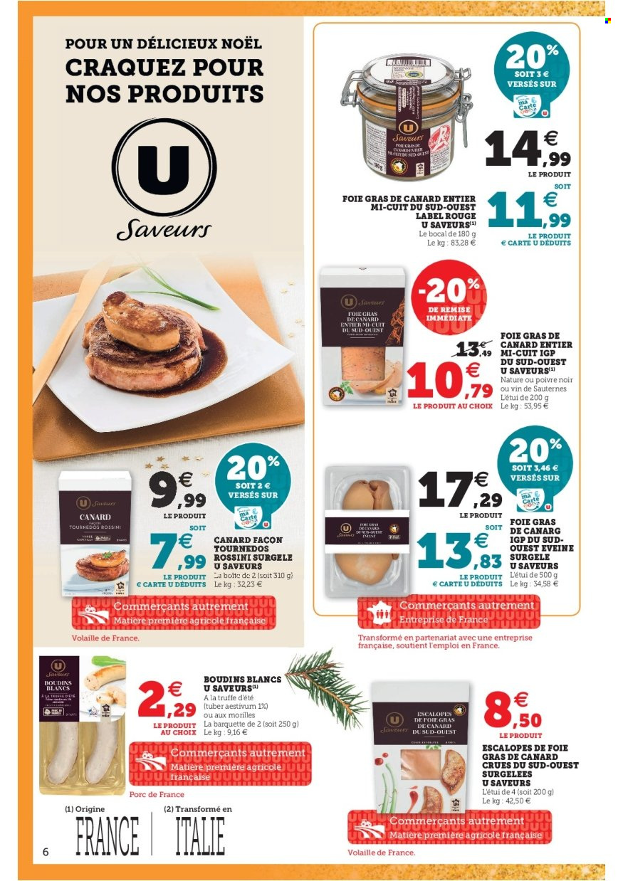 Catalogue SUPER U - 14/12/2021 - 24/12/2021. Page 6