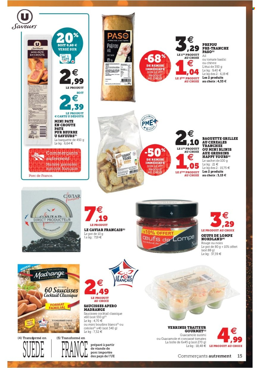 Catalogue SUPER U - 14/12/2021 - 24/12/2021. Page 15