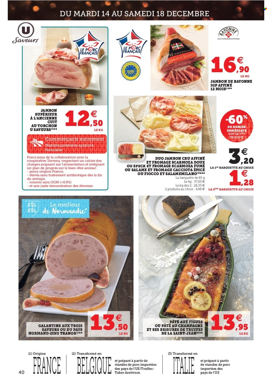 Catalogue SUPER U - 14/12/2021 - 24/12/2021. Page 40