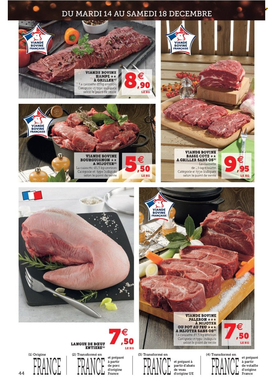 Catalogue SUPER U - 14/12/2021 - 24/12/2021. Page 44