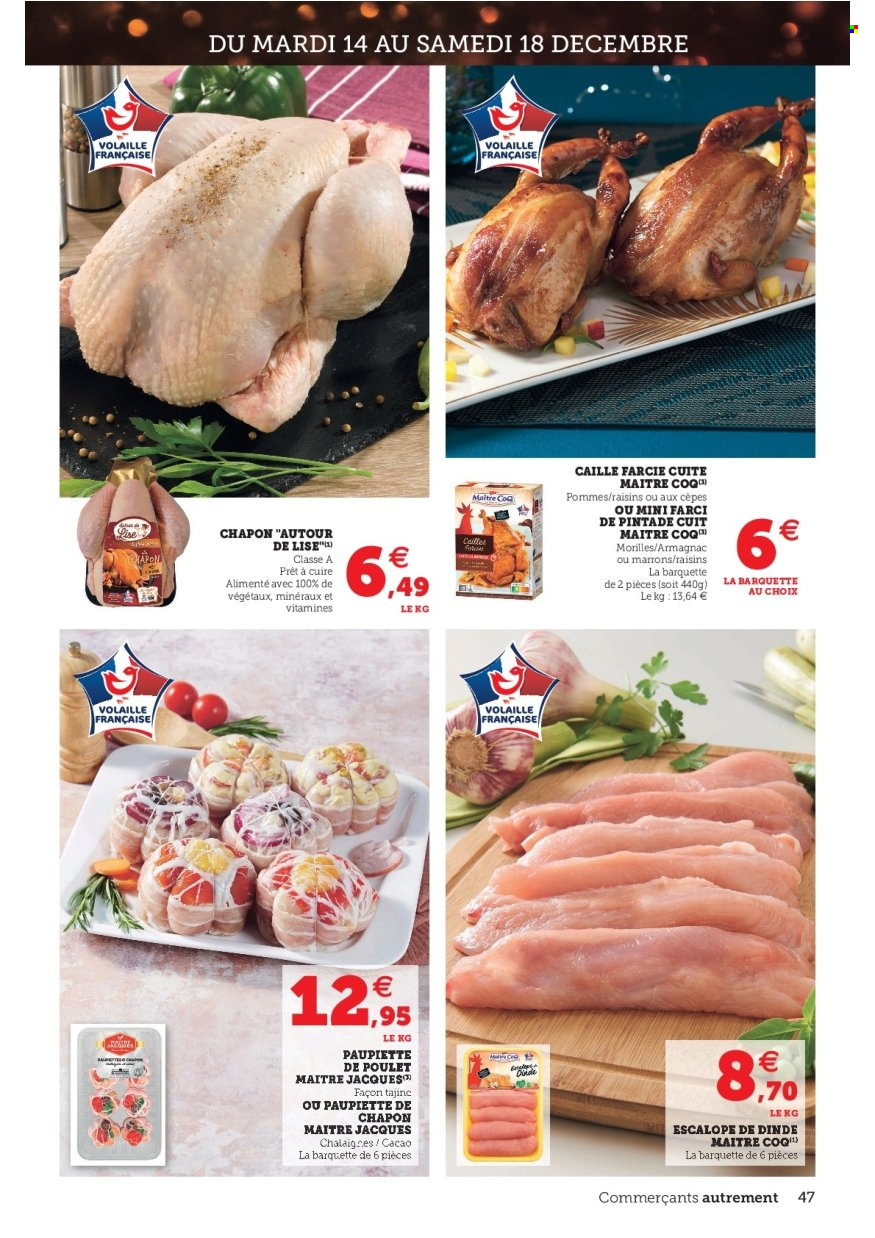 Catalogue SUPER U - 14/12/2021 - 24/12/2021. Page 47