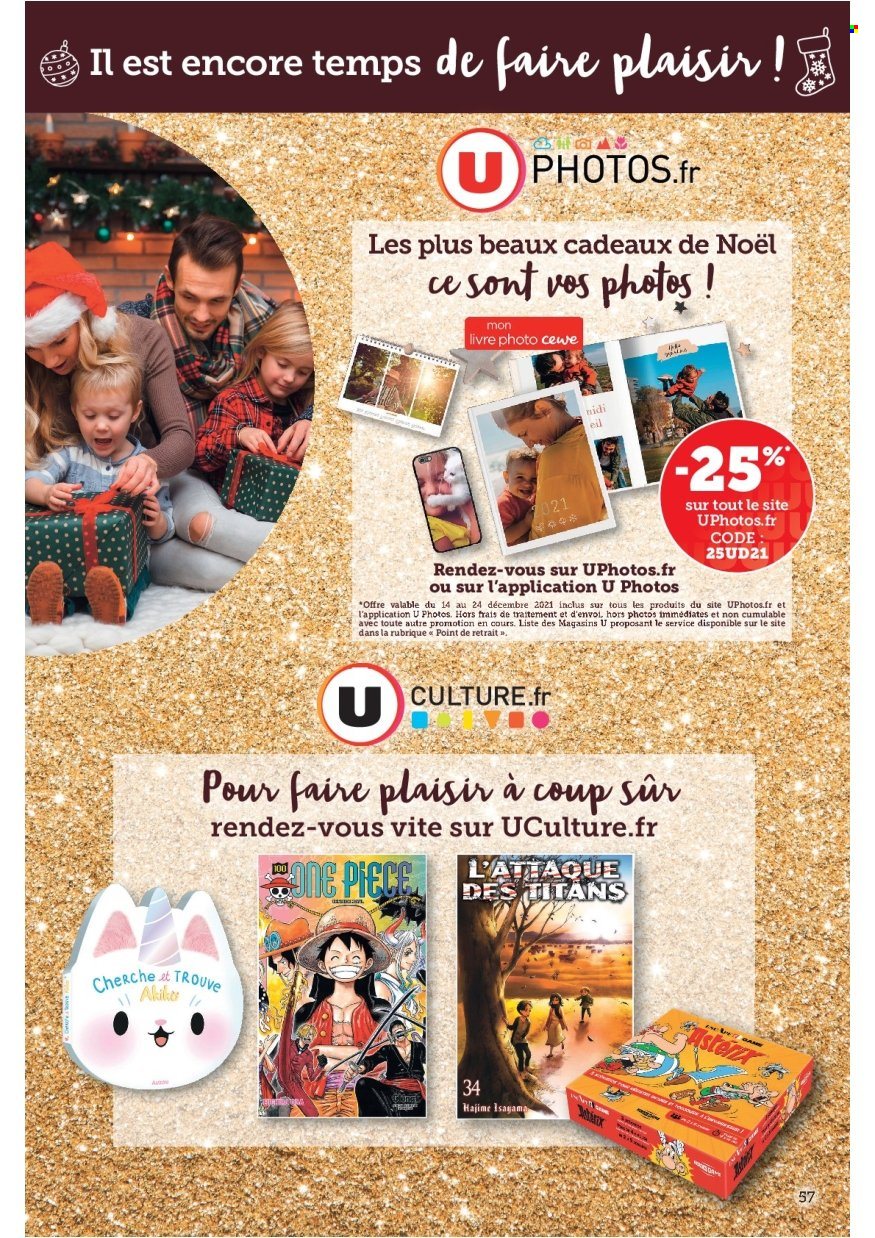 Catalogue SUPER U - 14/12/2021 - 24/12/2021. Page 57