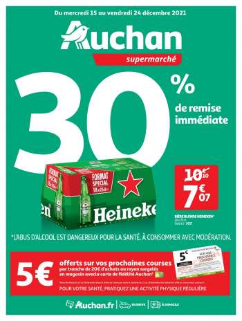 Catalogue Auchan - 15/12/2021 - 24/12/2021.