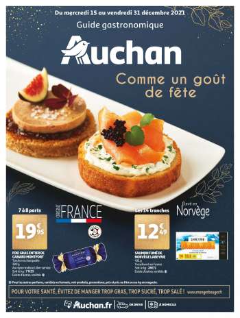 Catalogue Auchan - 15/12/2021 - 31/12/2021.