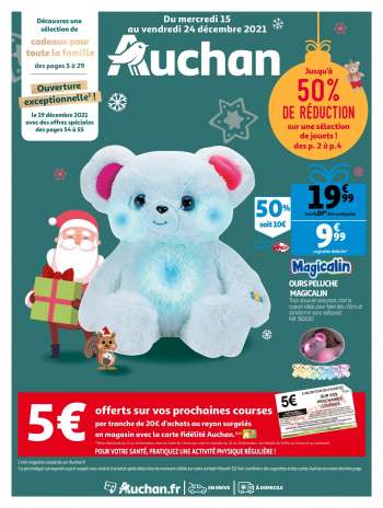 Catalogue Auchan - 15/12/2021 - 24/12/2021.