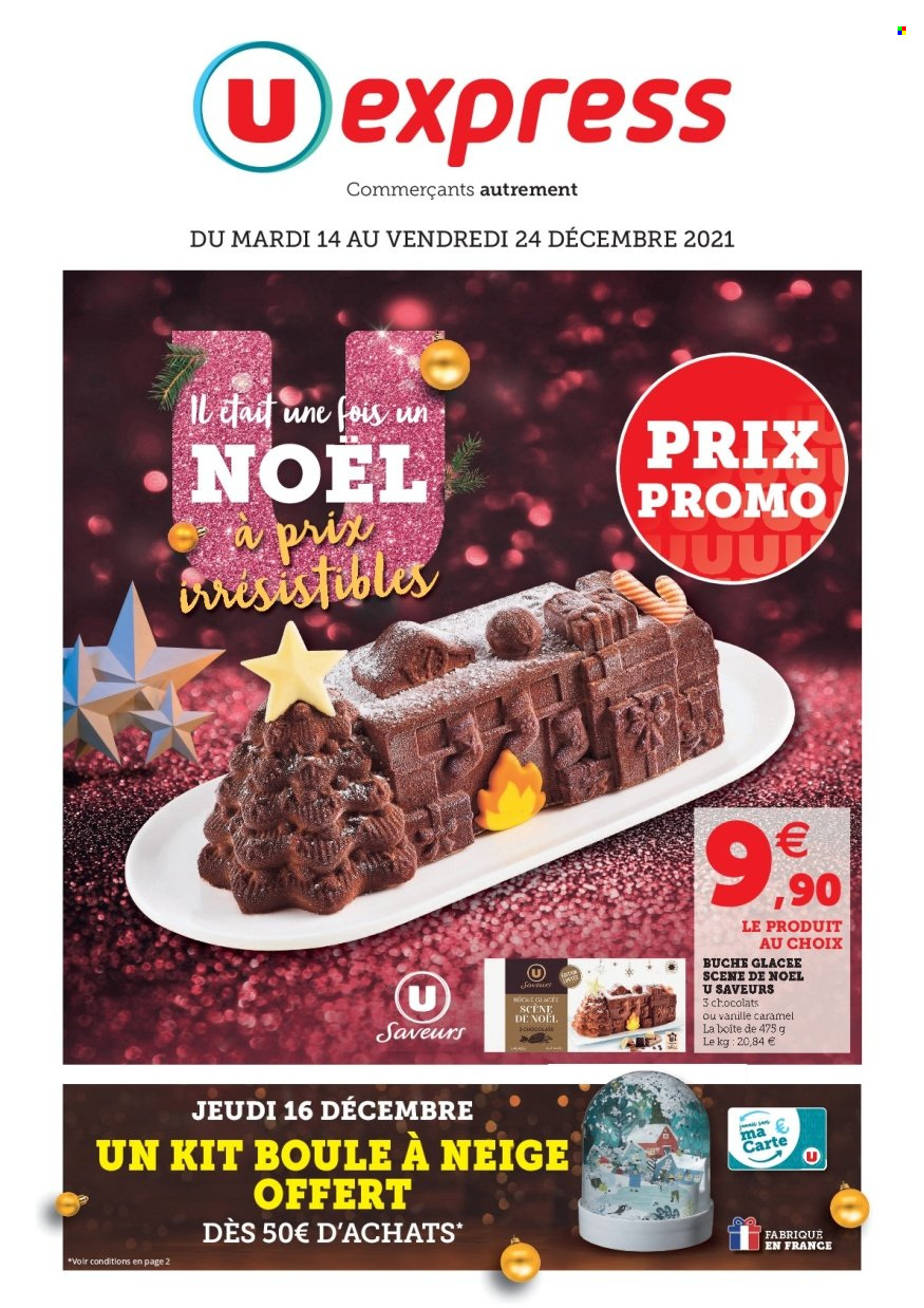 Catalogue U express - 14/12/2021 - 24/12/2021. Page 1
