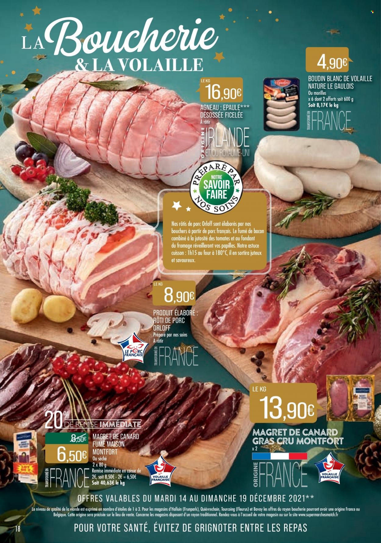 Catalogue Supermarché Match - 14/12/2021 - 26/12/2021. Page 18