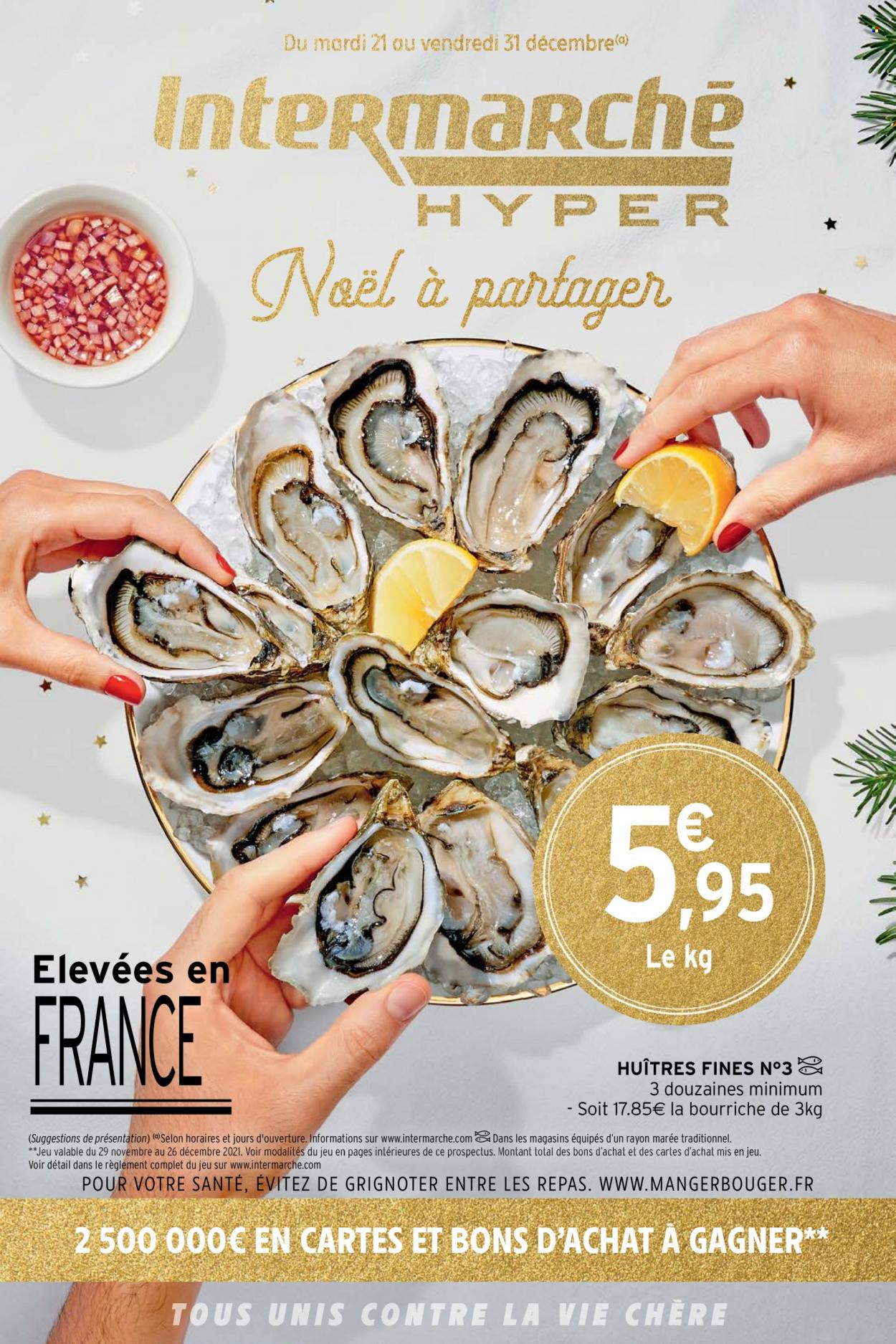 Catalogue Intermarché Hyper - 21/12/2021 - 31/12/2021. Page 1