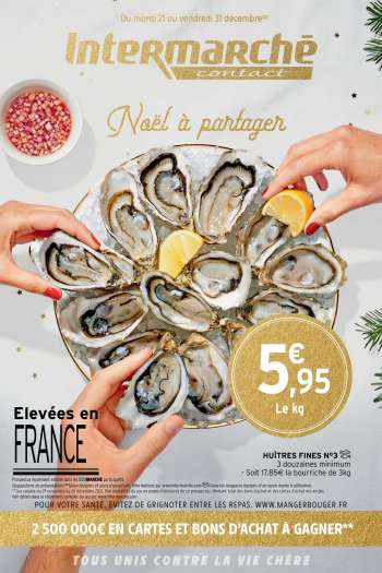 Catalogue Intermarché Contact - 21/12/2021 - 31/12/2021.