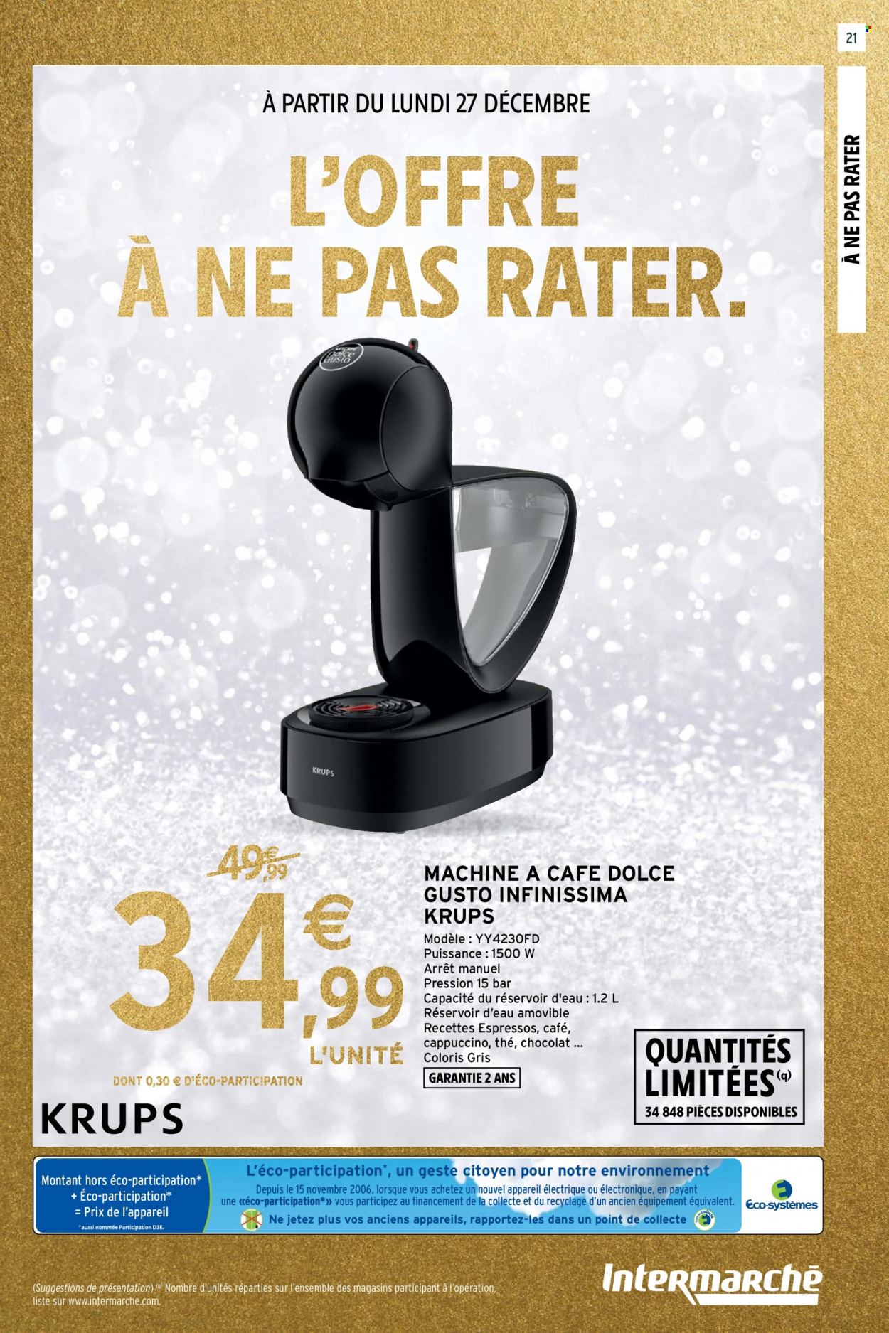 Catalogue Intermarché Contact - 21/12/2021 - 31/12/2021. Page 21