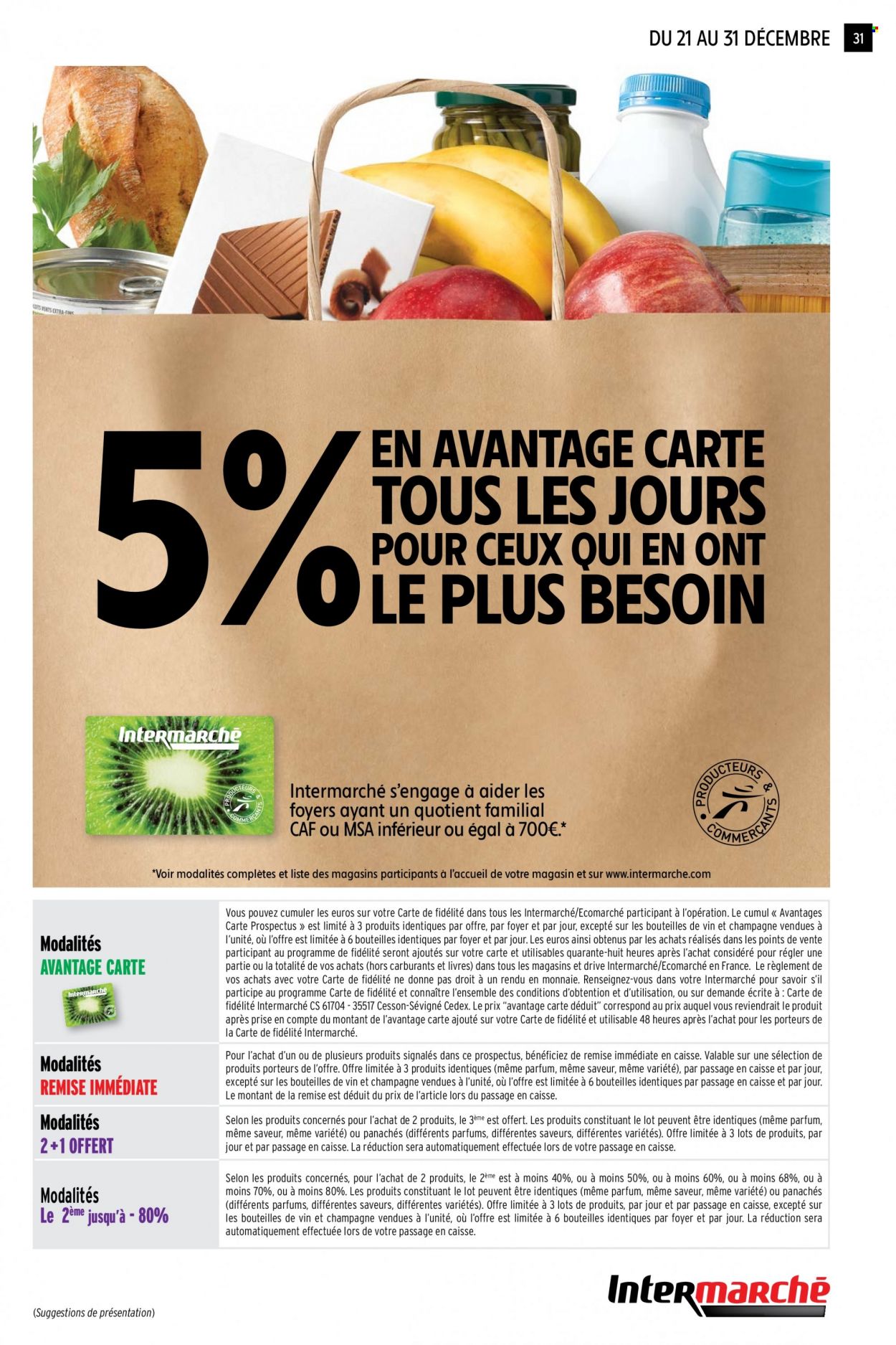 Catalogue Intermarché Contact - 21/12/2021 - 31/12/2021. Page 31