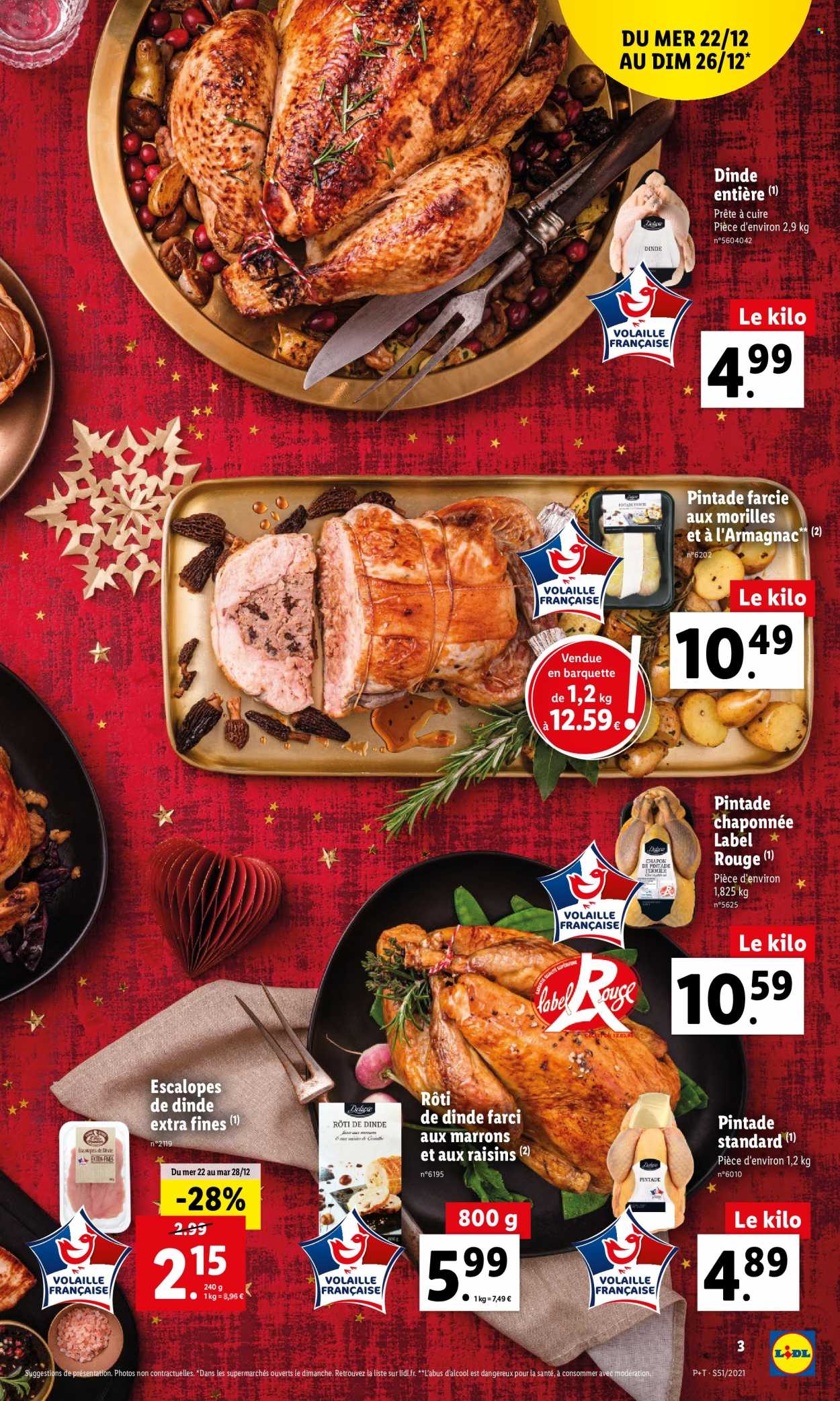 Catalogue Lidl - 22/12/2021 - 28/12/2021. Page 3