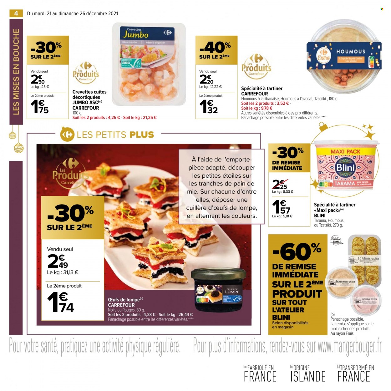 Catalogue Carrefour Market - 21/12/2021 - 26/12/2021. Page 4