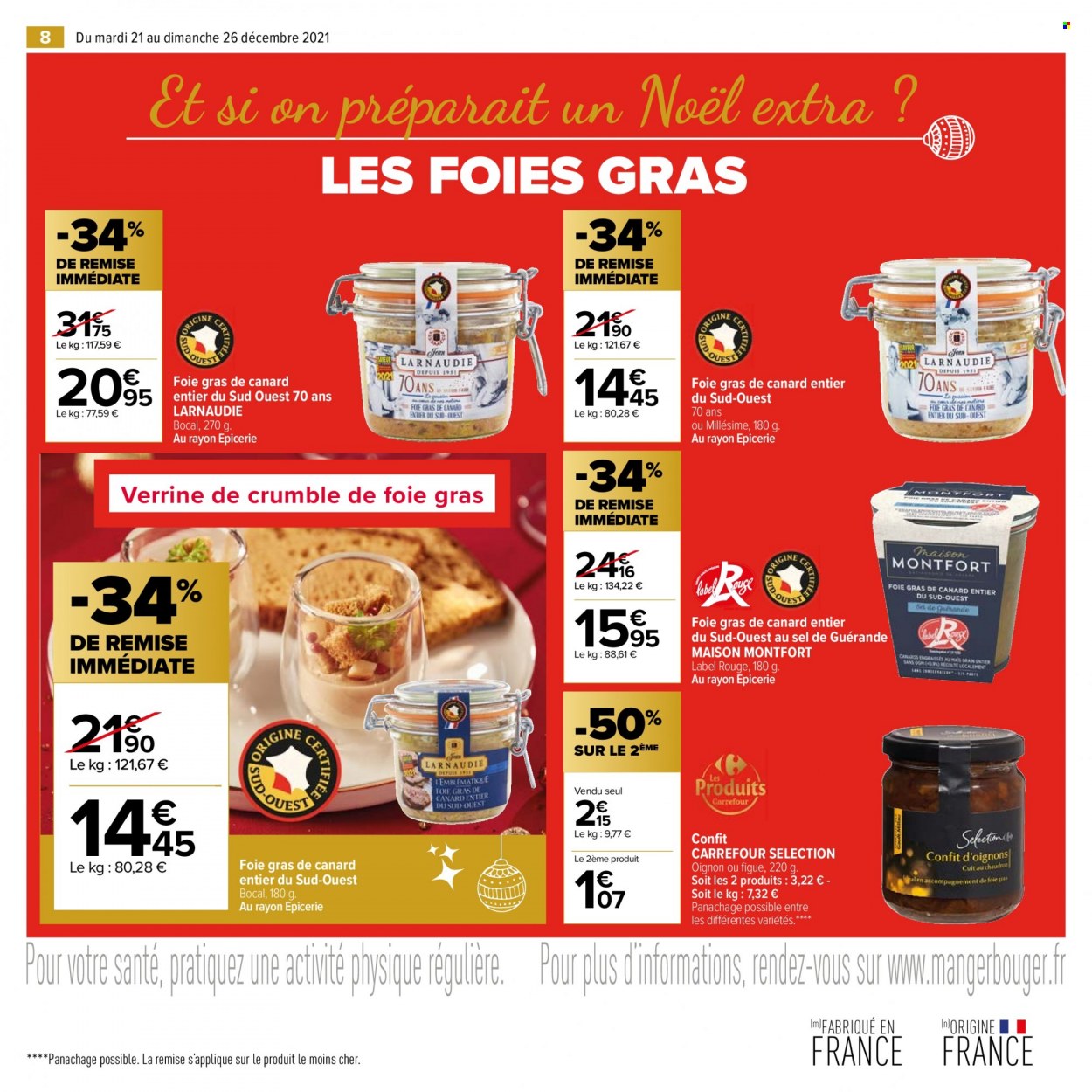Catalogue Carrefour Market - 21/12/2021 - 26/12/2021. Page 8