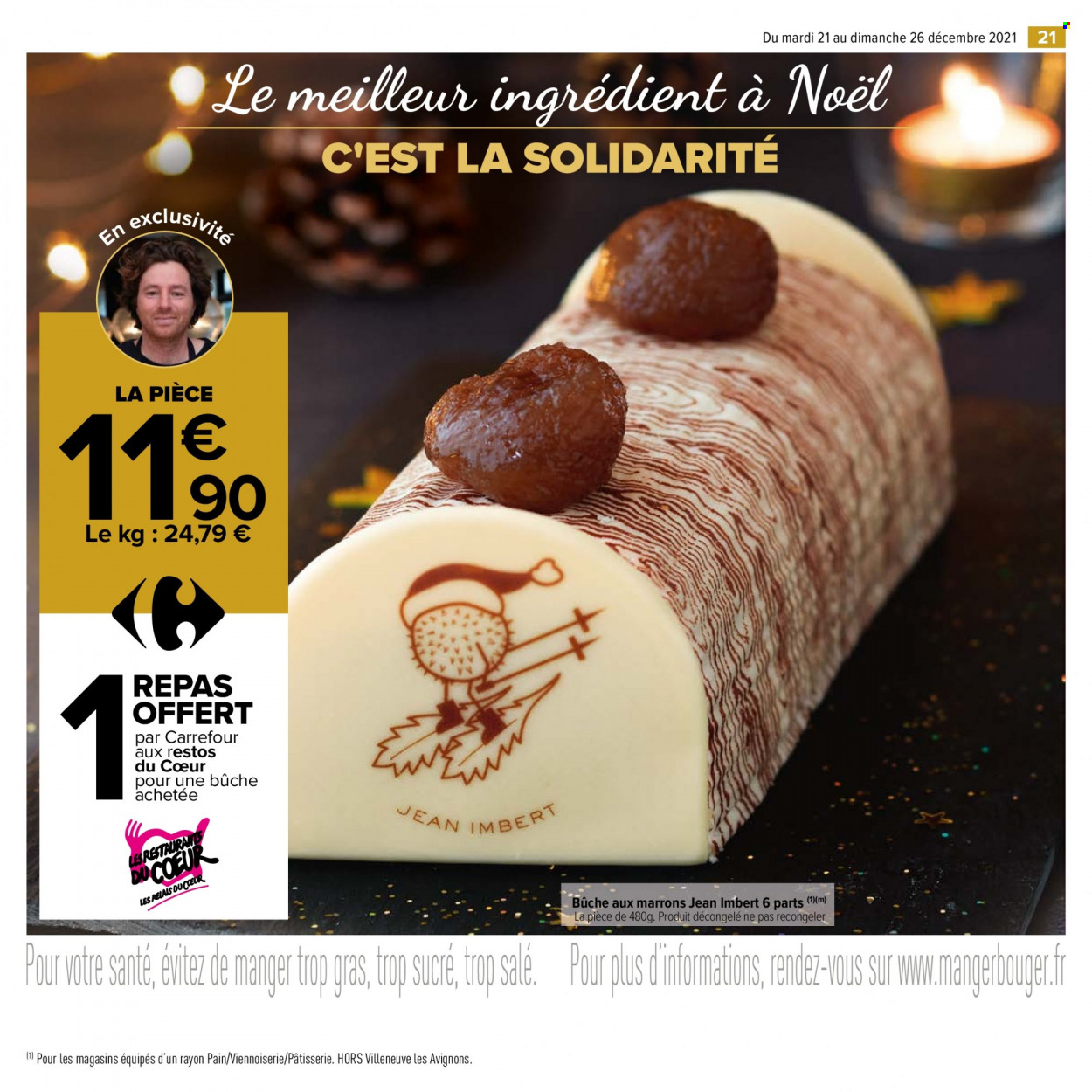 Catalogue Carrefour Market - 21/12/2021 - 26/12/2021. Page 21