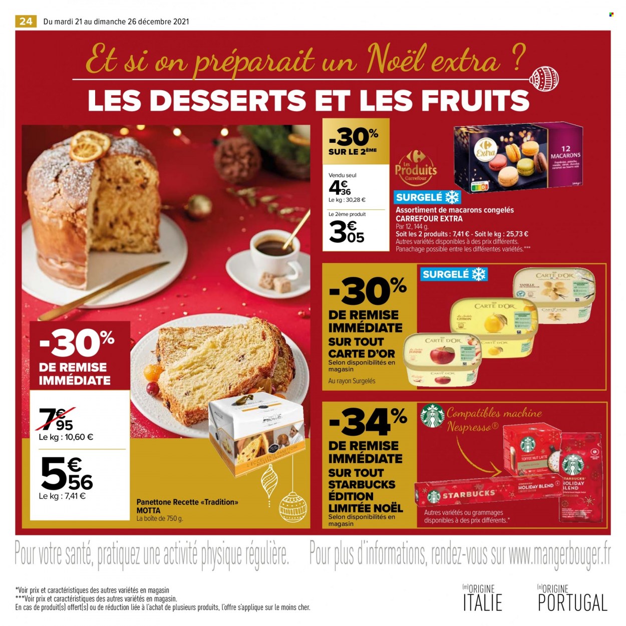 Catalogue Carrefour Market - 21/12/2021 - 26/12/2021. Page 24