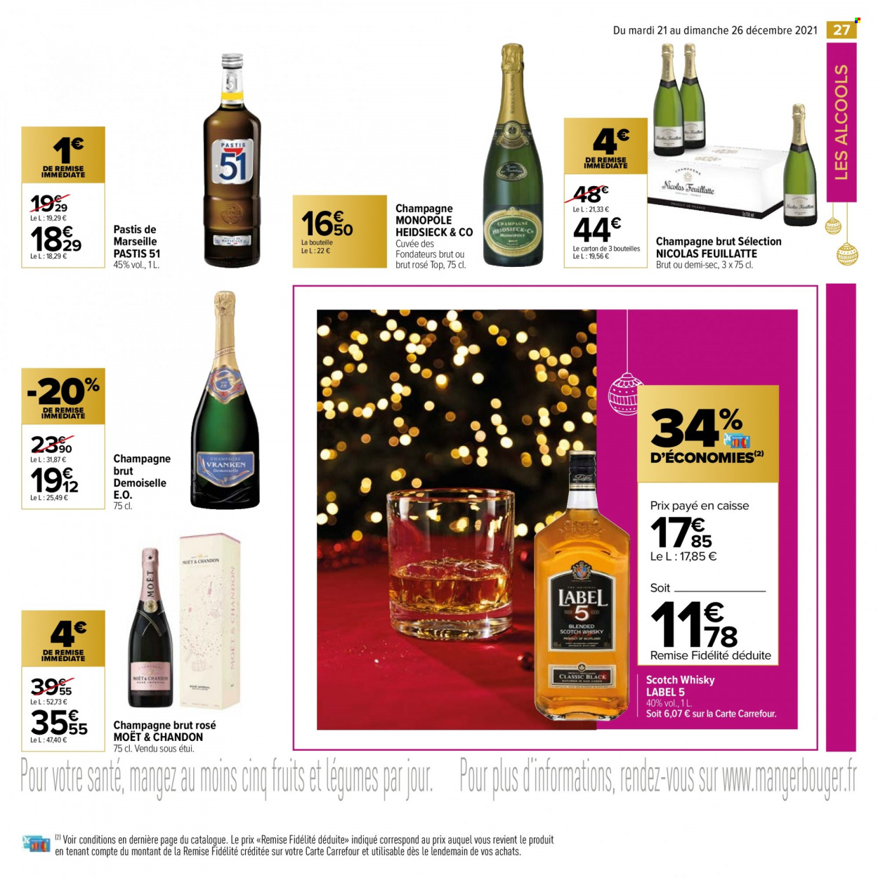 Catalogue Carrefour Market - 21/12/2021 - 26/12/2021. Page 27