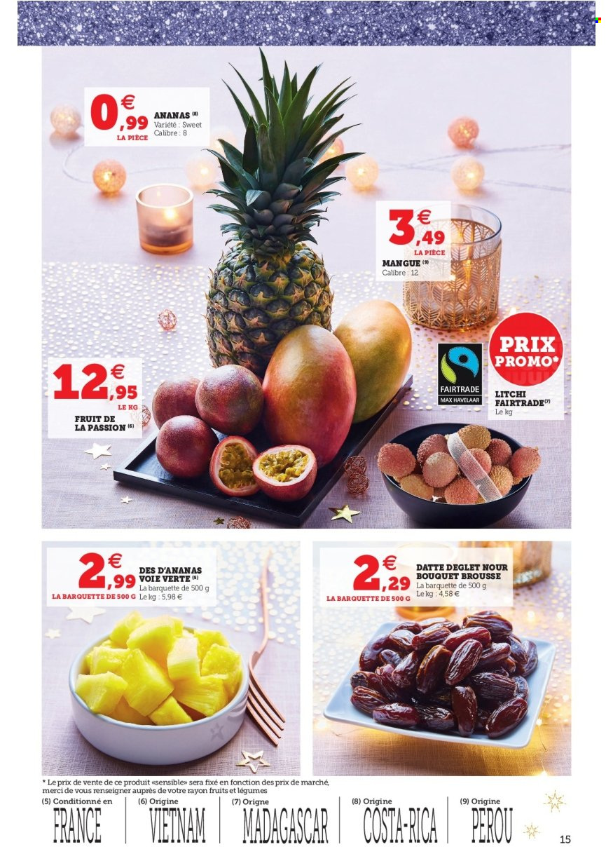 Catalogue SUPER U - 21/12/2021 - 24/12/2021. Page 15